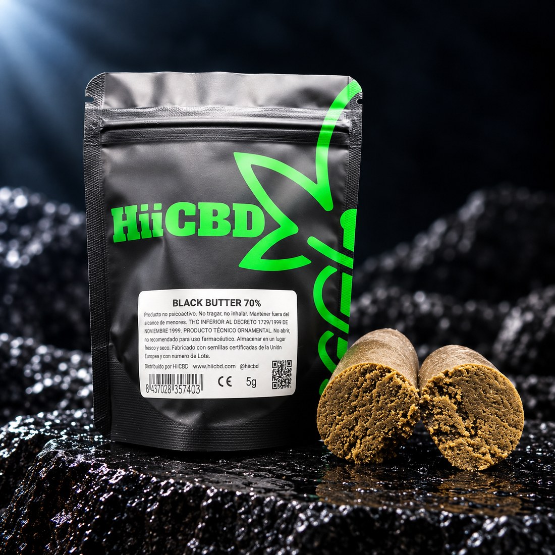 Black Butter 70% CBD, extracción HiiCBD 5 g