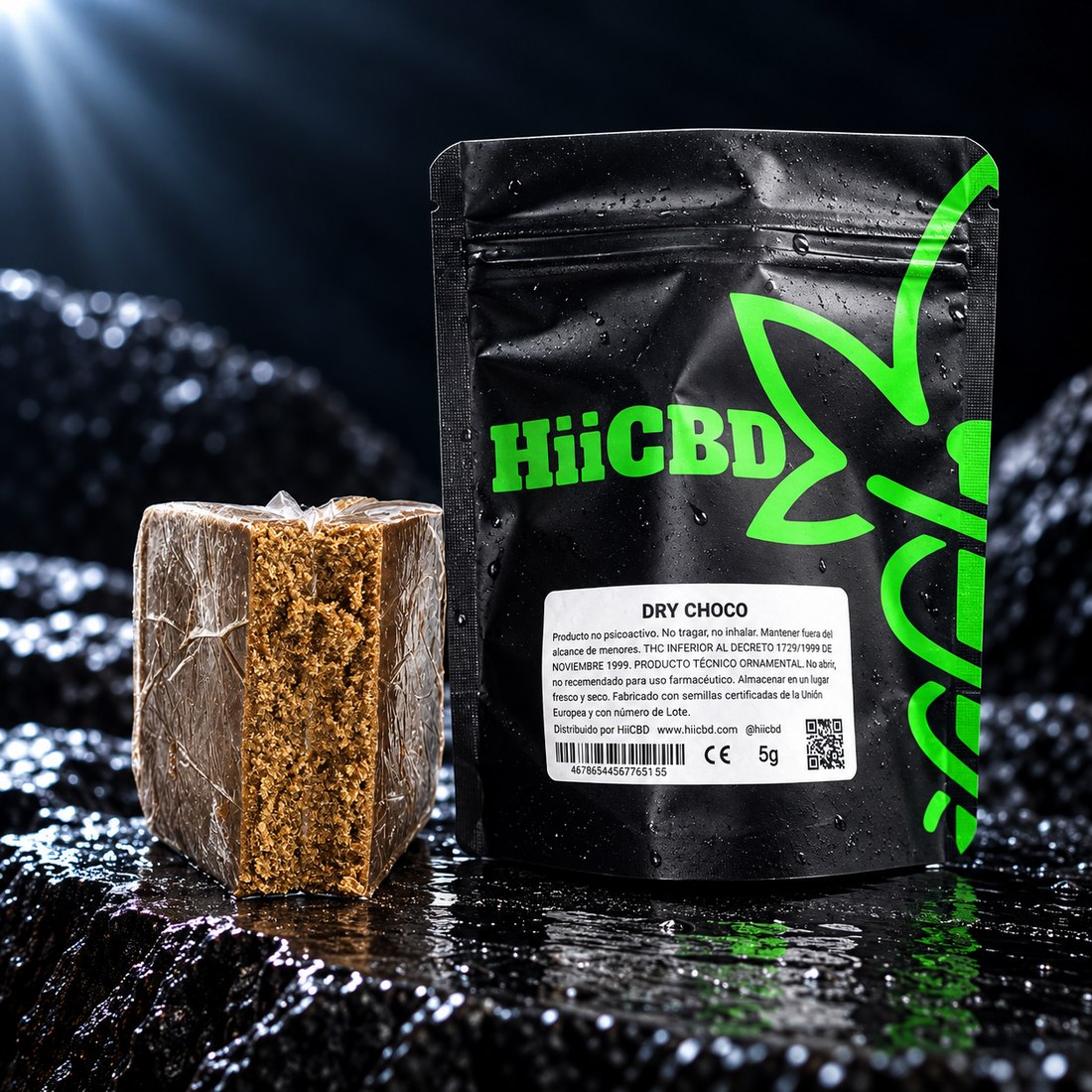 Otra vista de Dry Choco 25%, HiiCBD
