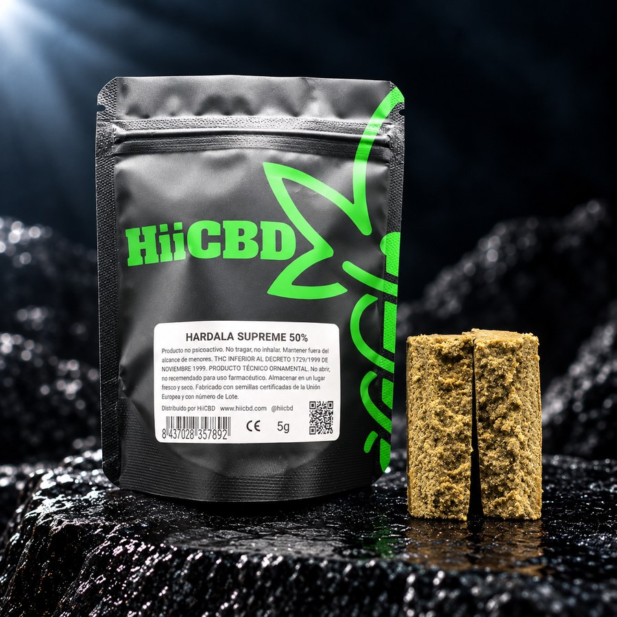 Hardala Supreme 50% CBD, extracción HiiCBD 5 g