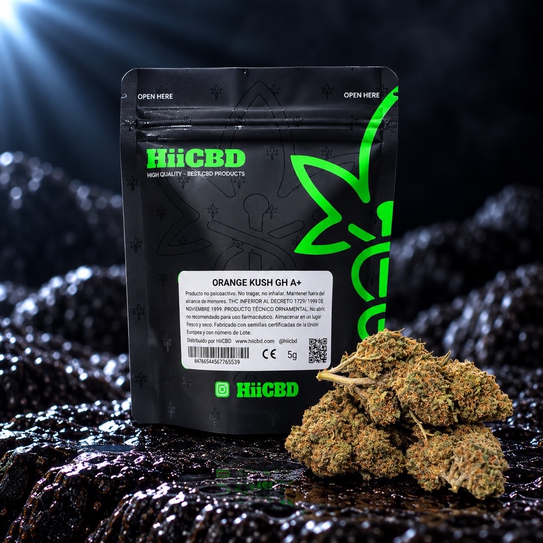 Orange Kush GH A+, HiiCBD