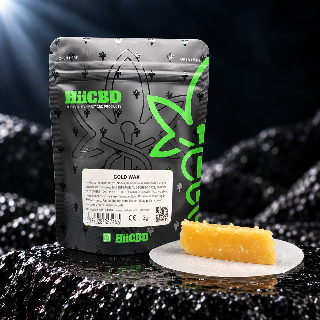 Gold Wax de HiiCBD